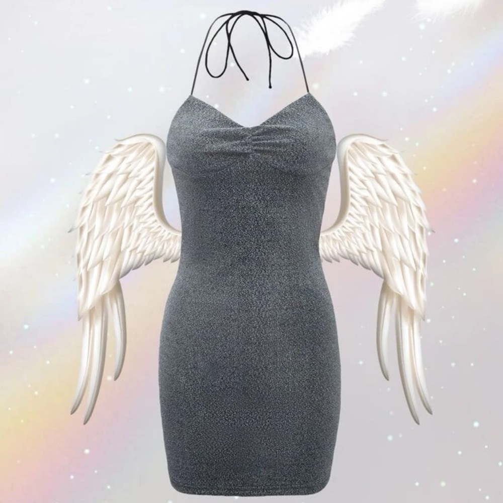 Sparky dress with rainbow details - Picture 2 of 12